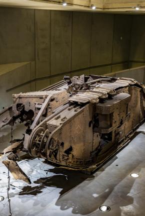 Le célèbre tank Deborah 51, l'un des 476 chars engagés lors de la Bataille de Cambrai. 