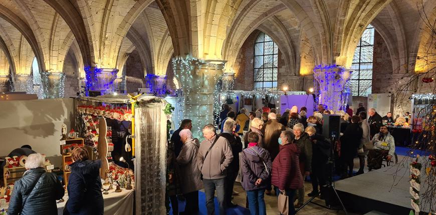 Marché de Noël à l'Abbaye de Vaucelles