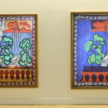 "Fenêtre à Tahiti 1" et "2" réunies exceptionnellement au Musée Henri Matisse à Le Cateau-Cambrésis