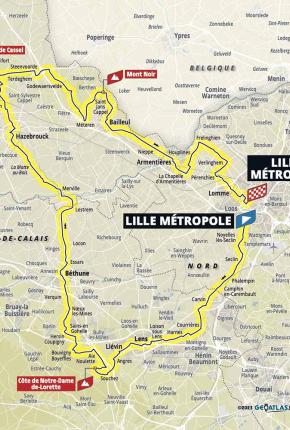 Etape 1 du Tour de France 2025 à Lille