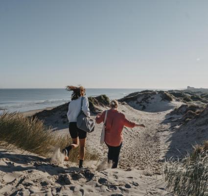 La dune Marchand à Zuydcoote. Tourisme Nord.